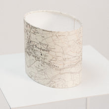 Load image into Gallery viewer, Custom Old Map Oval Lampshade