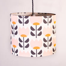 Load image into Gallery viewer, Pink Tulip Retro Lampshade