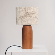 Load image into Gallery viewer, Custom Old Map Oval Lampshade