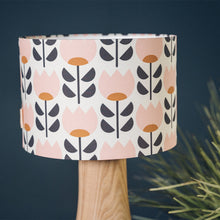 Load image into Gallery viewer, Pink Tulip Retro Lampshade
