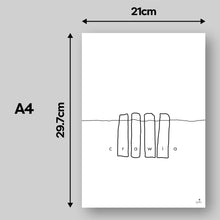 Llwythwch y ddelwedd i wyliwr yr Oriel, Poster Crawia