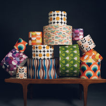 Load image into Gallery viewer, Pink Tulip Retro Lampshade