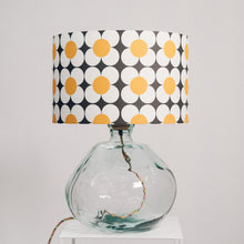 Load image into Gallery viewer, Large Clear Recycled Glass Lamp - with any Crawia, Heli or retro lampshade
