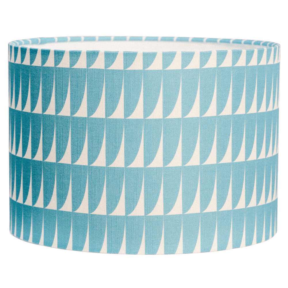 Seaside Blue Heli Design Lampshade